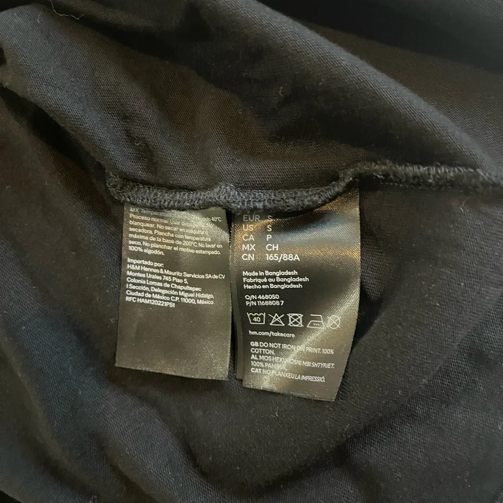Mugler x H&M collab staff only black t-shirt. Small. Unisex - Picture 6 of 6